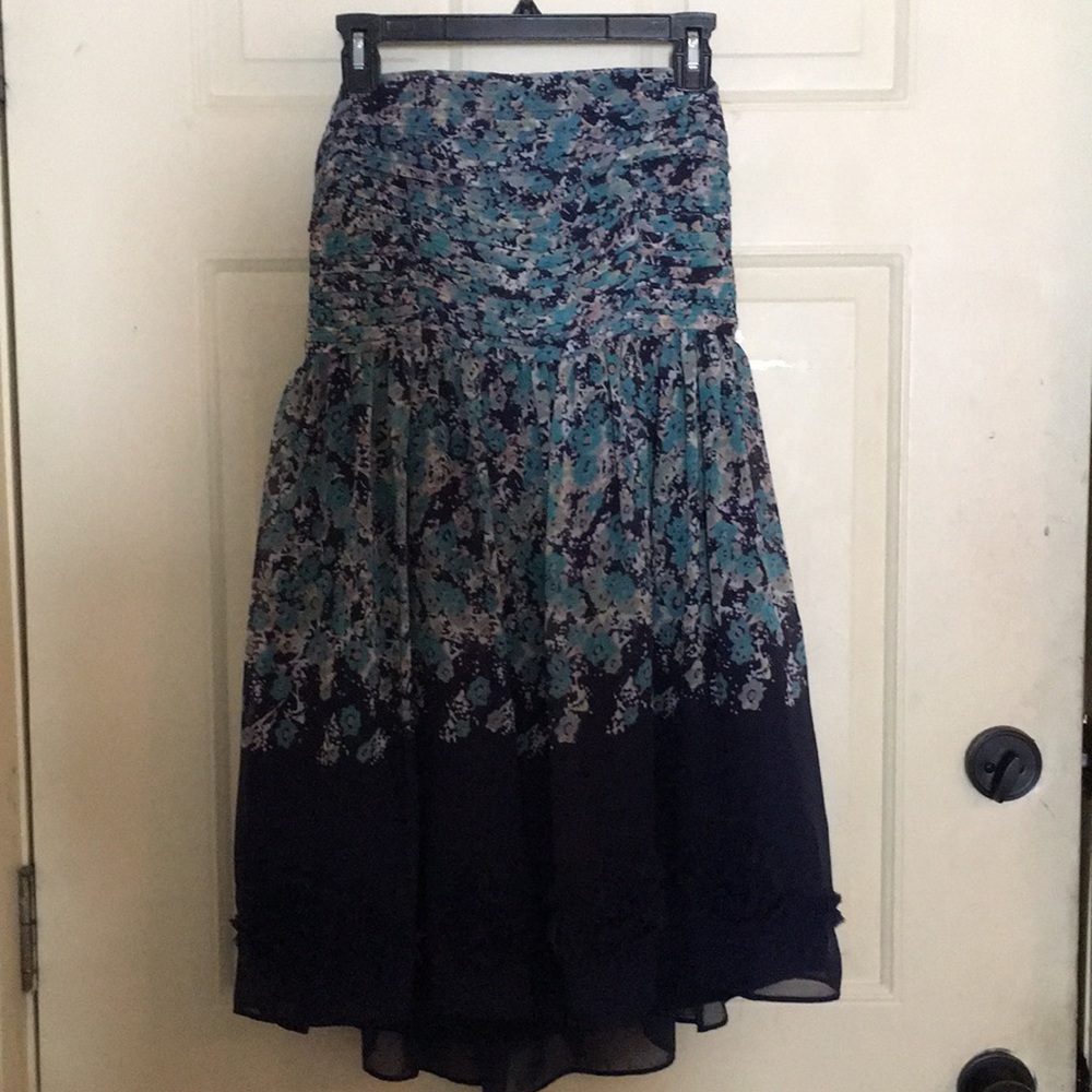Strapless dress